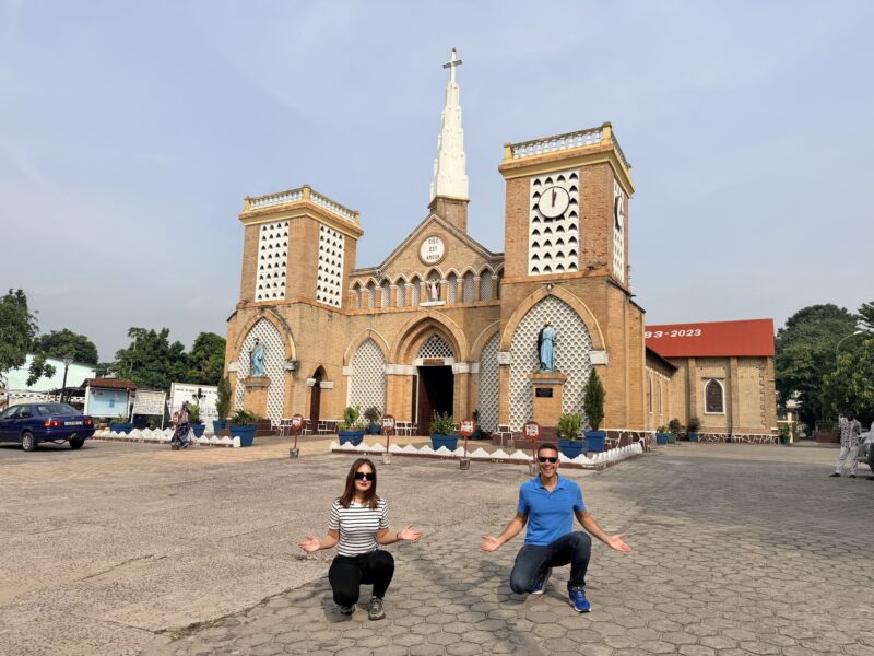 Catedral del Sagrado Corazón de Brazzaville.
