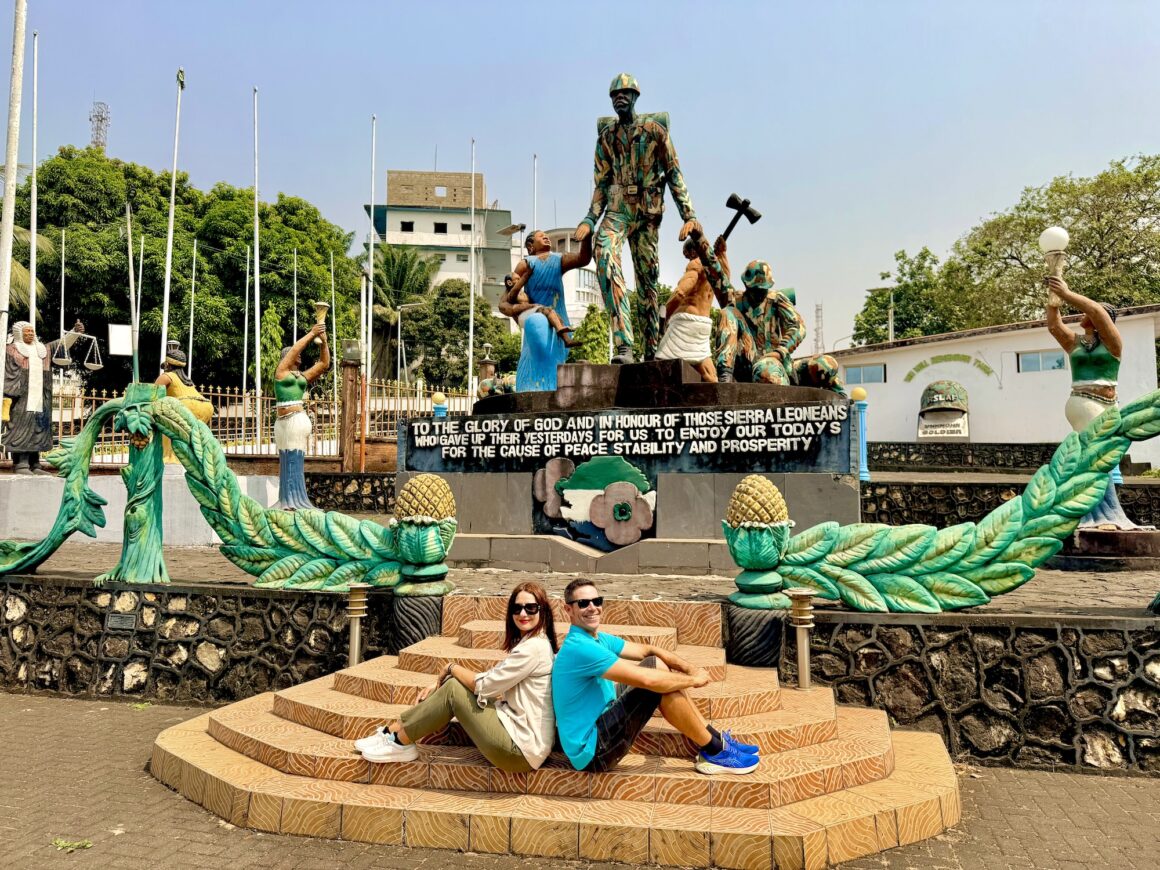 Monumento a la Paz y a la Cultura, Freetown, Sierra Leona.