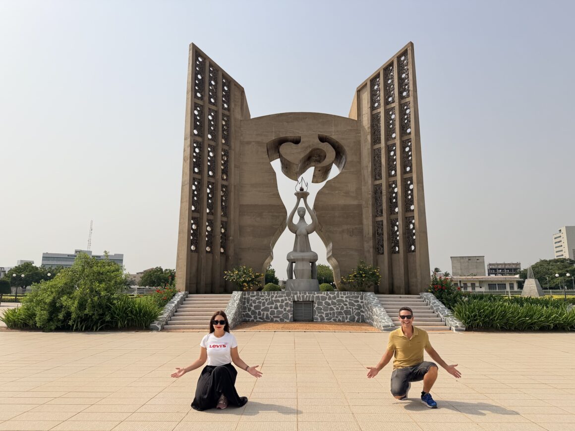 Monumento a la Independencia en Lomé, Togo.