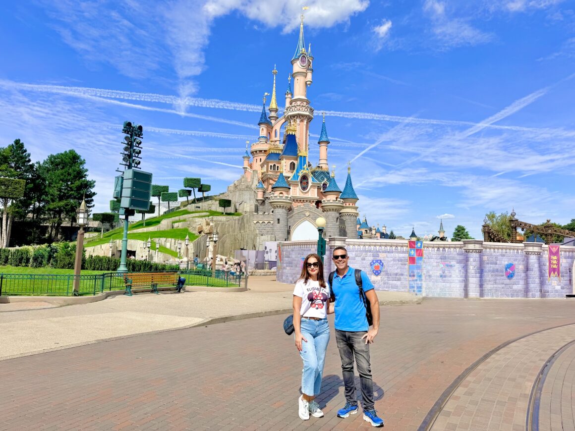 Parque Disneyland, París, Francia.