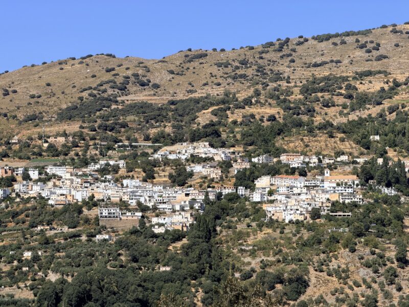 Pueblo Mecina Bombarón, Granada.